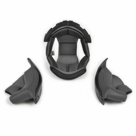 SCORPION EXO Exo R320 Kwikwick 2 Grey Snaps Liner/Cheek Pad Kit Md 32-610-04