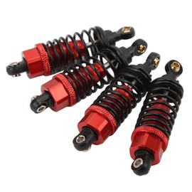 VGEBY RC Shock Absorber, RC Shock Damper Replacement for TAMIYA TT?01 TT?02 TA05 TL?01 TA03 MF?01X(Red) Model Car Accessories Model Car Accessories Car Model Accessory