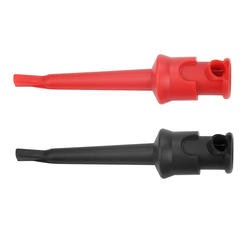 10pcs Multímetro de prueba Cable de gancho Cable de prueba