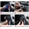 Aiaabq Universal Engine StartStop Push Button Cover Aluminum Alloy Car