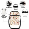 AKTAP Mushroom Themed Gifts Mushroom Crossbody Purse for Mushroom Fungi