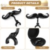 2Pcs Clip-On Mustache for Trumpets,Clip-On Mustache for Small Shank Trombone,with
