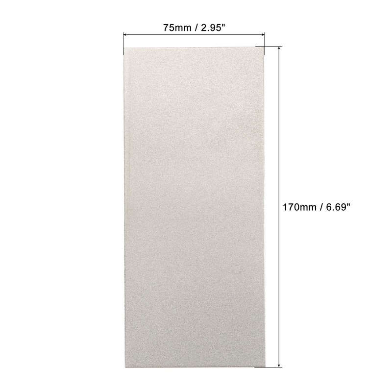 sourcing map Diamond Whetstone Sharpening Stone, 170mm x 75mm 240