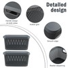 Yomjarl 2 Pack Of Potato and Onion Storage Bin,Stackable Plastic