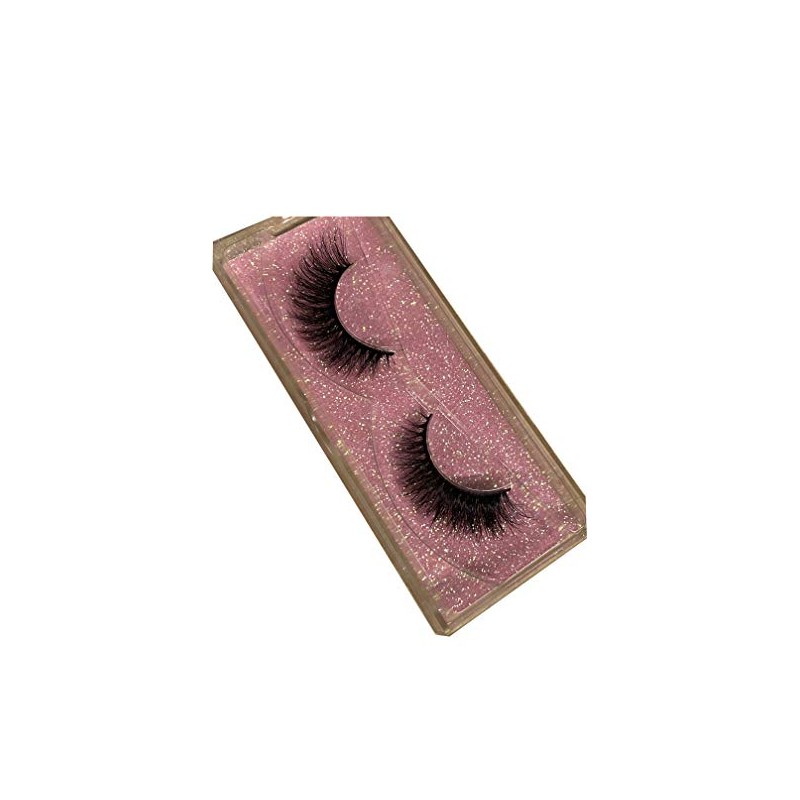 Alluring 3D Mink Lashes Reusable Strip, 100% Siberian Mink Fur