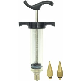 Big Horn 19408 High Pressure Glue Injector with 2 Brass Tips