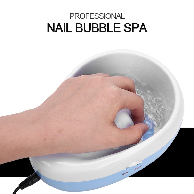 Electric Nail Polish Remover Bowl Soak Off Hand SPA DIY