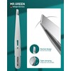 Twzzer MR.GREEN - Pinzas para cabello facial para mujeres, pinzas
