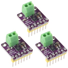 AITRIP 3 PCS MAX98357 Audio Power Amplifier Module I2S Class D Filterless Audio Amplifiers Board for Arduino, Raspberry Pi, ESP32 (Welding)