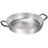 Pentole Agnelli Pfanne Aluminium 2 Griffen, Edelstahl 28 cm