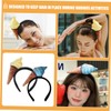 TOVINANNA 2pcs Cute Ice Cream Headbands for Women Fun Hair