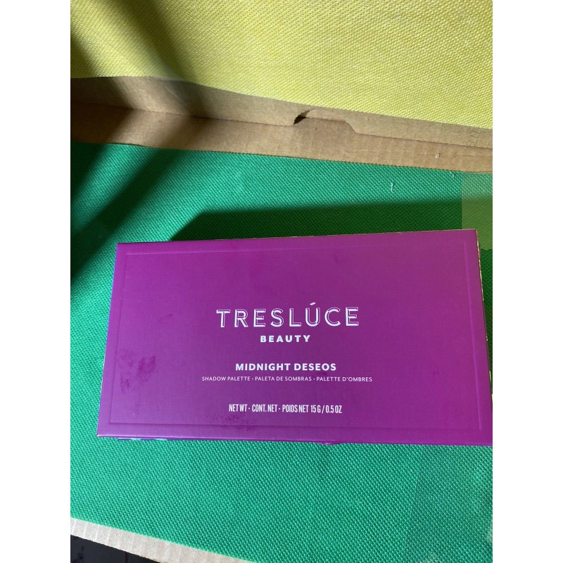 Tresluce Beauty Midnight Deseos 18-shade Eyeshadow Shadow Palette New In