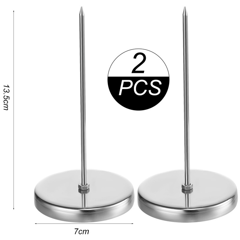 Receipt Holder 2pcs Ticket Holder Ticket Stabber for Restaurant Receipt