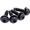 Rexka 4pcs 07-16 Jeep Wrangler JK Replacement M8 Torx Screws