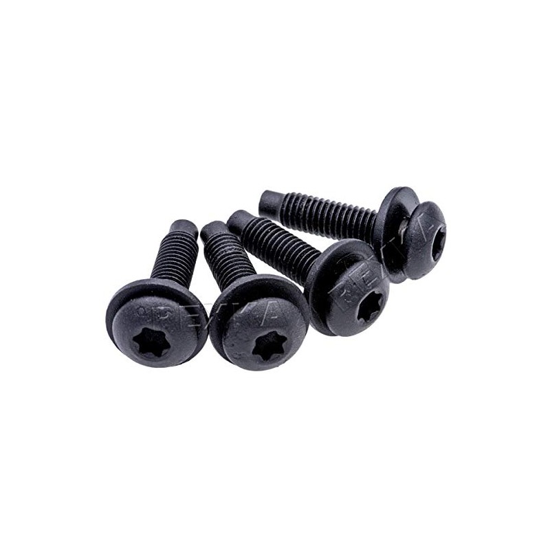 Rexka 4pcs 07-16 Jeep Wrangler JK Replacement M8 Torx Screws