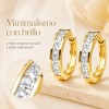 Arrancadas Aretes - Arracadas de Oro 14k para Mujer con