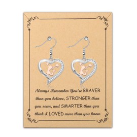 Cheer Earrings Cheerleader Gifts for Cheerleading Lovers Earring Cheer Cheerleading Gifts Cheerleaders Cheer Dangle Earrings