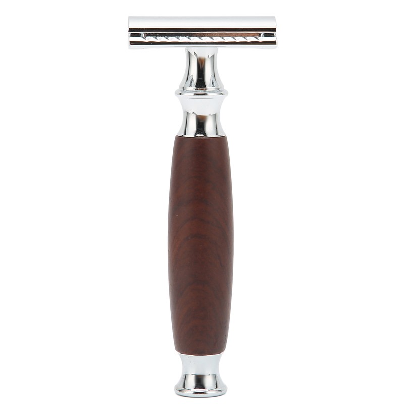 Double Edge Safety Razor Men Home Salon Portable Zinc Alloy