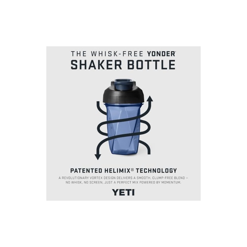 YETI Yonder 20 oz (591 ml) Shaker Bottle with Whisk-Free
