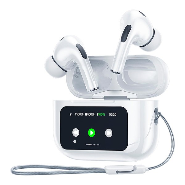 ROMBICA Audífonos Bluetooth, Audífonos Inalámbricos con Pantalla Táctil Inteligente, Bluetooth