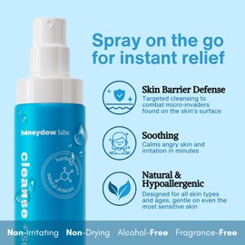 Honeydew Labs Hypochlorous Acid Spray – HOCl Face & Skin Mist for Acne, Eczema & Irritation – Multi-Purpose Skin Repair – Eyelid Cleanser, Post-Workout, Post-Procedure, Scalp & Sensitive Skin – 6.8 oz