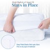 Acrali Home Quilted Waterproof Small Double Mattress Protector, 4-Layer Super