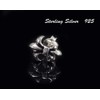 [Silver 925] 片耳 Earrings Punk Rock Gothic Lily Men's Women's;