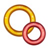 SOB Aluminum Rappel Ring Climbing Ring 40KN/22KN Pack of 2