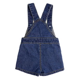Kidscool Space Baby Boys Denim Shorts,Toddler Girls Soft Jeans Summer Shortalls,Blue,12-18 Months