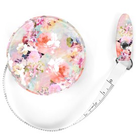 Gerkia Sewing Tape Measure，Colour Printed Small Retractable Soft Measuring Tape for Tailor Cloth Fabric Body Measurements.