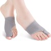 SATiNU Bunion Supporter Toe Pad Bunion Protection Gel Pad (A,