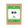 sourcing map 40Pcs M8 x 1.25 Nylon Insert Hex Lock