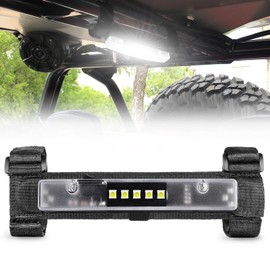 UTV Dome Light, Muto-Beam Roll Bar Mount for UTV Interior Lights Battery Powered Operated Pod Universal Roll Bar Light Utility Accessories for UTVs Truck SXS Off-Road Pickup Boat Closet Cabinet