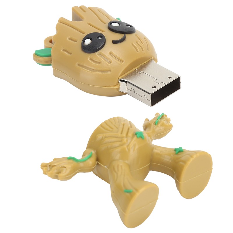 Cartoon U Disk Tree Man Doll Appearance High Speed Bulk