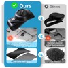 mylovetime Sun Visor Holder Compatible with Ooono Co-Driver No1, Holder