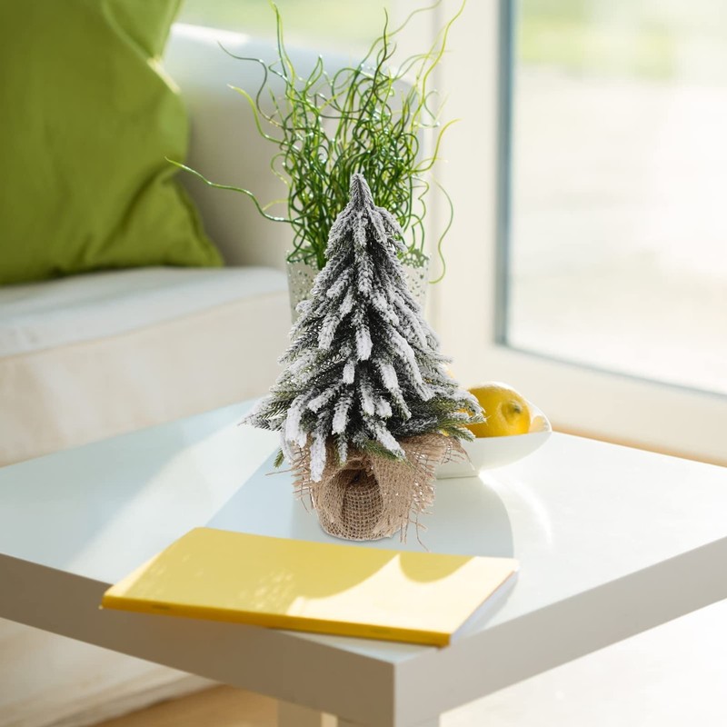 Gadpiparty Small Christmas Tree 2pcs Desktop Christmas Tree Artificial Mini