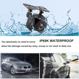 Back up Camera Universal Perfect Backup Camera Rear View Reverse Angle Night Vision Angle Night Vision Car Video 6V - 24V Widely Used for Universal Cars, SUV, Trucks, RV and More