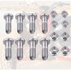 8 pcs Rear Sprocket Bolts Nuts M10*35 for Yamaha Raptor