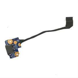 HSSDTECH DC in Power Jack Charging Sub Board Replacement for Lenovo Thinkpad E570 20H5 20H6 E570C E575 20H8 01EP131 DC02001WH00