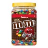 M&M'S Milk Candies Jar, Chocolate, 62 oz
