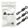 BYHKLW Quick Change Swivels, Carp Coarse Fishing Tackle Rings Rigs