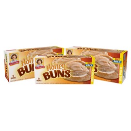 Little Debbie Honey Buns, (3 Big Pack Boxes)