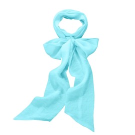 COSDREAMER Men's Renaissance Scarf Jabot Cravat Costume Collar (Light Blue)