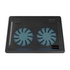 Conceptronic CNBCOOLPAD2F 15.6" 1000RPM Laptop Cooling System Black
