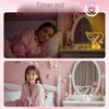CoolGift Mart Romantic Love Arrow 3D Luminous Desktop Earring Organiser
