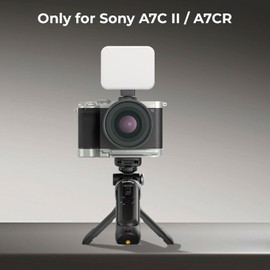 SMALLRIG A7C II/A 7CR Base Plate with Slot for Airtag, Only Compatible with Sony Alpha 7C II/Alpha 7CR, Mounting Plate with Integrated Quick Release Plate for Arca/QD Socket (Silver) - 5482