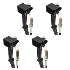 SYKRSS Set of 4 Ignition Coil Pack UF802 and Iridium Spark Plugs 91970 Compatible with GMC Terrain Chevy Equinox Malibu Cruze Encore L4 1.4L 1.5L Replaces 12635672 GN10797 12670053 C2036 C-939