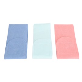 3Pcs Neck Wrinkle Pad Artificial Appearance Gel Inner Soft Washable Gel Neck Patch Blue Pink Cyan