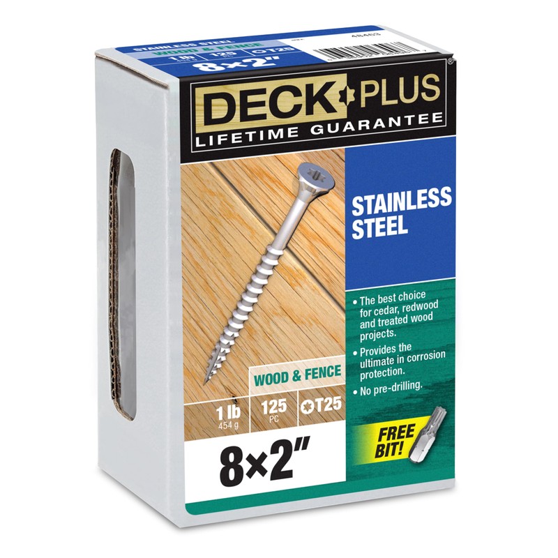Deck Plus 2 Inch Epoxy Coated Exterior Wood and Fence