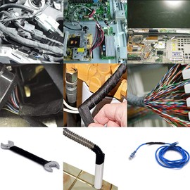 Akuoly Isolierbänder Elektrikerband Klebeband -40~240℃ KFZ AUTO Isoband Gewebeband schwarz 20mm x 30m